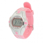 Como Pink Plastic Adjustable Wristband Digital Sports Watch for Children