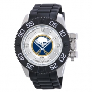 Game Time Men's NHL-BEA-BUF Beast Buffalo Sabres Round Analog Watch