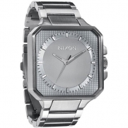 Nixon Platform Watch - Men's Silver, One Size [Watch] Nixon