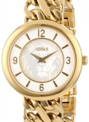 Versus by Versace Women's SGF060013 Acapulco Gold Ion-Plated Stainless Steel Chain Bracelet Watch