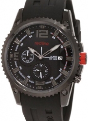 red line Men's 50031YM-BB-01 Boost Black Dial Black Silicone Watch