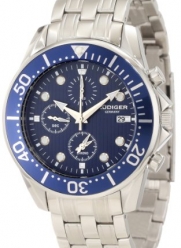 Rudiger Men's R2001-04-003 Chemnitz Blue IP Blue Dial Chronograph Watch