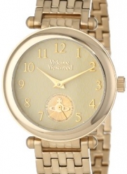 Vivienne Westwood Women's VV051CPGD Primrose Gold Tone Stainless Steel Swiss Quartz Watch