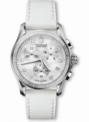 Victorinox Swiss Army Women's 241256 Classic Chronograph Mother-of-Pearl Dial Watch