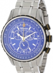 Altanus Geneve Men's 7916B-02 Elite Swiss Chrono Stainless Steel Watch