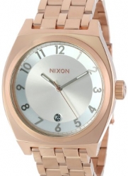 Nixon A3251044 Monopoly Rose Gold Silver Dial Women Watch