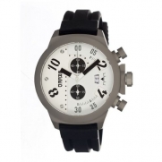 Breed Men's BRD0302 Arnold Black/White Stainless Steel Watch