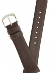 Mens Genuine Italian Leather Watchband Brown 20mm Watch Band - by JP Leatherworks