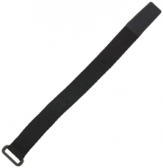 Voguestrap TX882202 Allstrap 12-16mm Black Adjustable-Length Fast-Wrap Fits Ironman Watchband