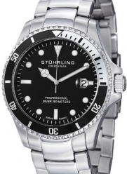 Stuhrling Original Men's 326B.331113 Aquadiver Regatta Elite Swiss Quartz Diver Date Watch