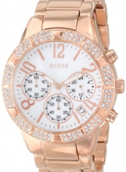 GUESS Women's U0141L3 Analog Display Quartz Rose Gold Watch