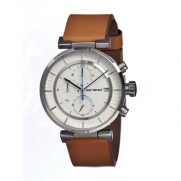 Issey Miyake W Silver-tone Chronograph White Dial Mens Watch SILAY008