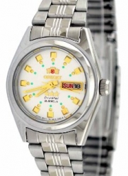 Orient #BNQ1X003W Women's Tri Star Silver Dial Automatic Watch