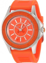 Juicy Couture Women's 1900874 Rich Girl Orange Jelly Strap Watch