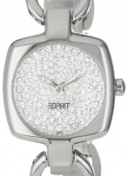 ESPRIT Women's ES102672003 Cinetta Silver Analog Cubic Zirconia Dial Watch