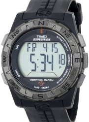 Timex Men's T49851 Expedition Rugged Digital Vibration Alarm Black Resin Strap Watch