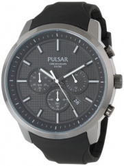 Pulsar Men's PT3205 Analog Display Japanese Quartz Black Watch