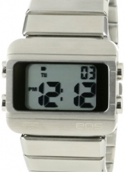 EOS New York Women's 357SSIL Sprinx Digital Silver Watch