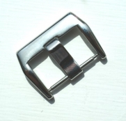 Bell & Ross Style Buckle 24mm Polished for BR01, BR02, BR03
