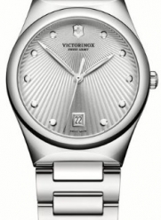 Victorinox Swiss Military Victoria Silver Dial Stainless Steel Ladies Watch 241630