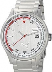 Puma Wheel 3HD - L Metal Silver Men's watch #PU102731005