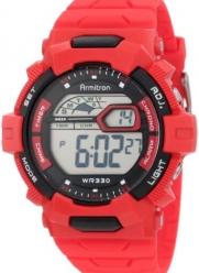 Armitron Men's 40/8278RED Red Resin Strap Chronograph Watch