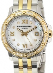 Raymond Weil Women's 5399-SPS-00995 Tango Date Two-Tone 44 Diamonds Watch