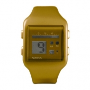 Nooka Unisex ZUB-ZOO-GD-20 Zub Zoo Gold Polyurethane Watch