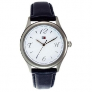 Tommy Hilfiger White Dial Blue Leather Womens Watch 1780995