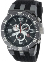 Joshua & Sons Men's JS55BK Swiss Chronograph Black Sport Strap Watch