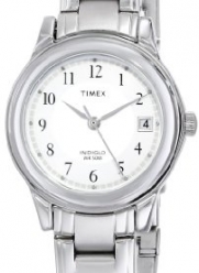 Timex Women's T29271 Elevated Classics Dress Sport Chic Silver-Tone Bracelet Watch