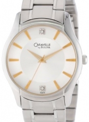 Caravelle by Bulova Men's 43A114 Stainless Steel Bracelet Watch