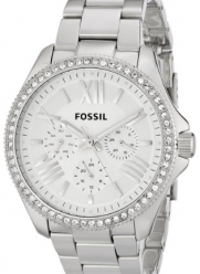 Fossil Women's AM4481 Cecile Analog Display Analog Quartz Silver Watch