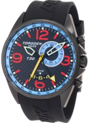 Torgoen Swiss Men's T30303 T30 Series Classic Black Aviation Watch