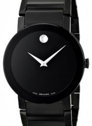 Movado Men's 606307 Black Steel Watch