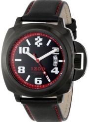 IZOD Unisex IZS9/3 Black Red Sport Quartz 3 Hand Watch