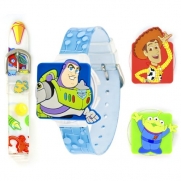 Disney Kids' TOY016 Toy Story 3 Digital Interchangeable Strap and Toppers Watch