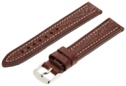 Hadley-Roma Men's MSM894RB-180 18-mm Brown Genuine Leather Watch Strap