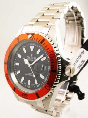 Croton Men's CA301157ORBK Stainless Steel Quartz Watch