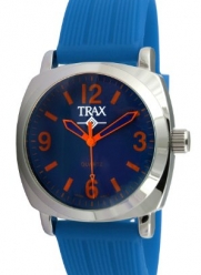 Trax TR5008-OBL Women's Shelley Blue Dail Blue Rubber Strap Watch