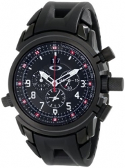 Oakley Men's 10-061 12 Gauge Chronograph Stealth Black Watch
