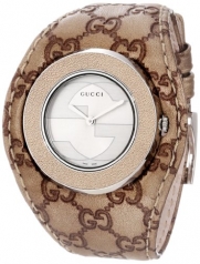 Gucci Women's YA129425 U-Play Medium Watch with Interchangeable Bracelet and Bezel