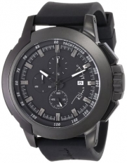 Ritmo Mundo Unisex 1101/1 Black Quantum Sport Quartz Chronograph Aluminum Accents Watch