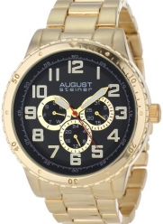 August Steiner Men's AS8060YG Quartz Multi-Function Bracelet Watch