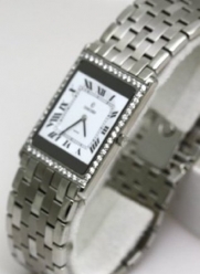 Concord Delirium Diamond Bezel case is 2.8mm this is the thinnest watch Men's Watch