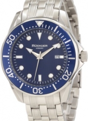 Rudiger Men's R2000-04-003 Chemnitz Blue IP Luminous Watch