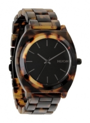 Nixon Women's A327-646 Plastic Analog with Black Dial Watch