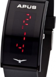 APUS Gamma Black-Red LED Watch Very Light
