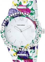 Vernier Women's VNR11168D Vernier Analog Display Japanese Quartz White Watch