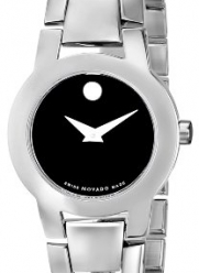 Movado Women's 604759 Amorosa Stainless Steel Bangle Bracelet Watch